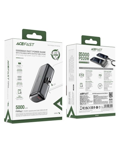 Купити Портативний ЗП Power Bank Acefast M9 PD20W 5000 mAh