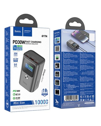 Купити Портативний ЗП Power Bank Hoco Q17A Electric PD30W 10000 mAh