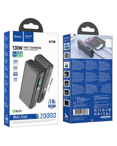 Купить Портативное ЗУ Power Bank Hoco Q17B Electric 130W 20000 mAh