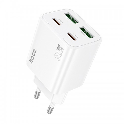 Купить СЗУ Hoco N55 Fundador PD20W four-port (2USB-A/2C)