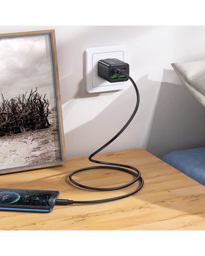 Купити МЗП Hoco N55 Fundador PD20W four-port (2USB-A/2C)