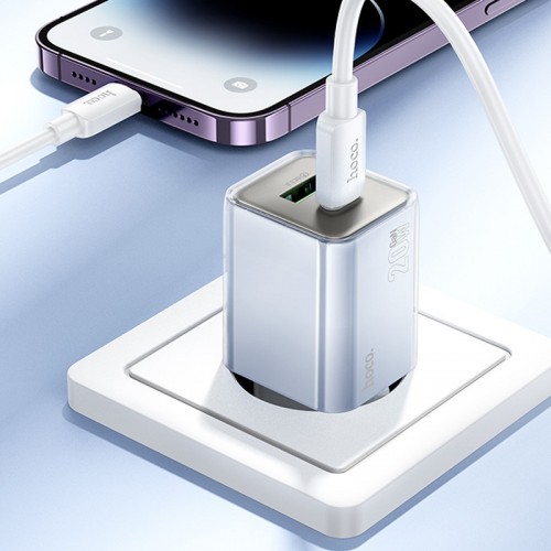 Купить СЗУ Hoco N46 Glorious PD20W+QC3.0 (1USB-A/1C) Купить СЗУ Hoco N46 Glorious PD20W+QC3.0 (1USB-A/1C)