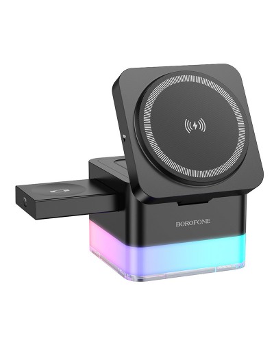 Купити БЗП Borofone BQ34 Square 3in1 15W