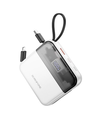 Купити Портативний ЗП Power Bank BOROFONE BJ64 Distinct 22.5W+PD20W with cable 10000 mAh