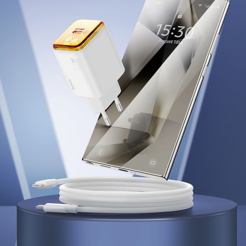 Купить СЗУ Hoco N54 Monsoon PD45W (1USB-C) + кабель Type-C to Type-C Купить СЗУ Hoco N54 Monsoon PD45W (1USB-C) + кабель Type-C to Type-C