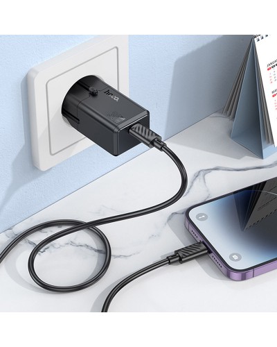 Купити МЗП Hoco AC25 Mini PD30W (1USB-C) universal travel charger