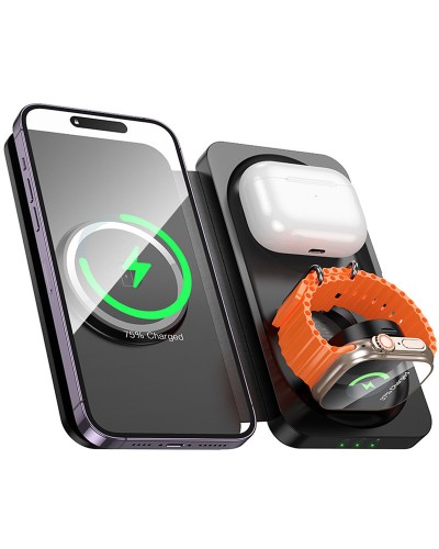 Купить БЗУ Hoco CQ13 Triumph 3in1 travel folding