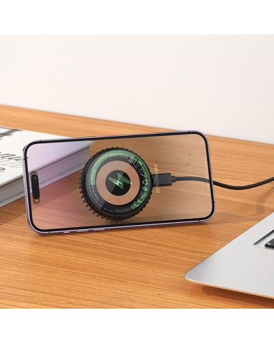 Купить БЗУ Hoco CW57 Air-cooled 15W magnetic wireless fast charger