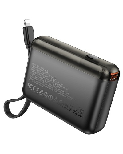 Купити Портативний ЗП Power Bank Hoco J139 Hero 22.5W+PD20W + Lightning 10000 mAh