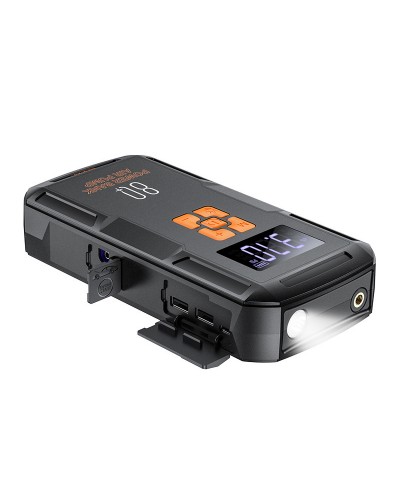 Купити Пусковий пристрій (бустер) для автомобіля Hoco QS2 Land Jump Starter and Air Pump 8000 mAh
