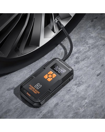 Купити Пусковий пристрій (бустер) для автомобіля Hoco QS2 Land Jump Starter and Air Pump 8000 mAh