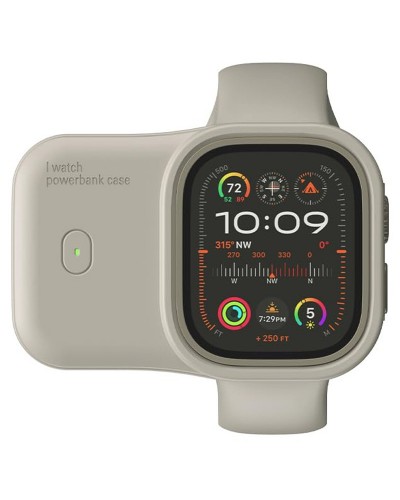 Купити Портативний ЗП Charging Soft Case for Apple Watch 44/45mm 1200 mAh