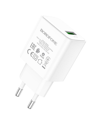 Купити МЗП Borofone BA66A QC3.0 (1USB-A)