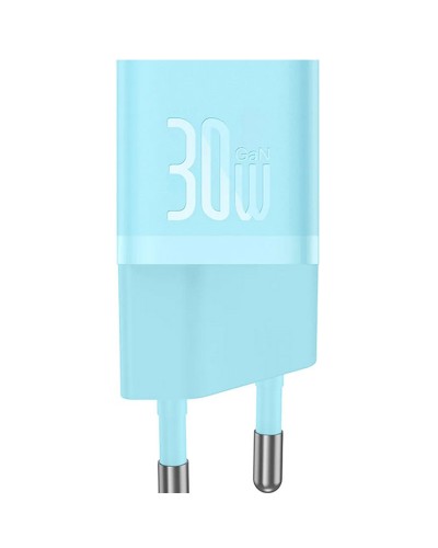 Купити МЗП Baseus GaN5 Fast Charger (mini) 30W (1USB-C) + кабель Type-C to Type-C (P10110902)