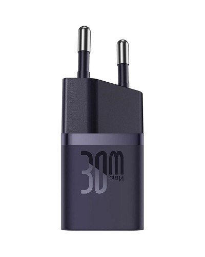 Купити МЗП Baseus GaN5 Fast Charger (mini) 30W (1USB-C) + кабель Type-C to Type-C (P10110902)