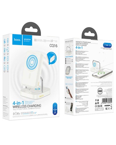 Купить БЗУ Hoco CQ16 Astute 4in1 + Power Bank PD20W 10000 mAh