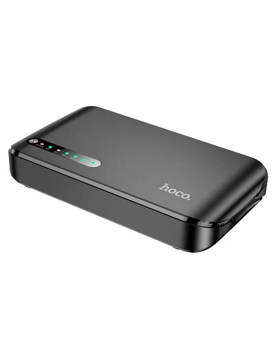 Купити Джерело безперебійного живлення Hoco DB62 Smart Mini UPS для роутерів 5V/9V/12V 20000 mAh