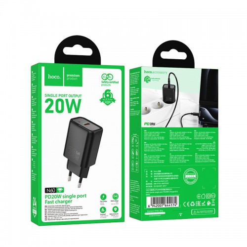 Купить СЗУ Hoco N60 Gentle PD20W (1USB-C)