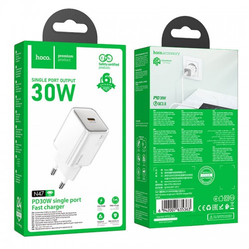 Купить СЗУ Hoco N47 Glorious PD30W (1USB-C)