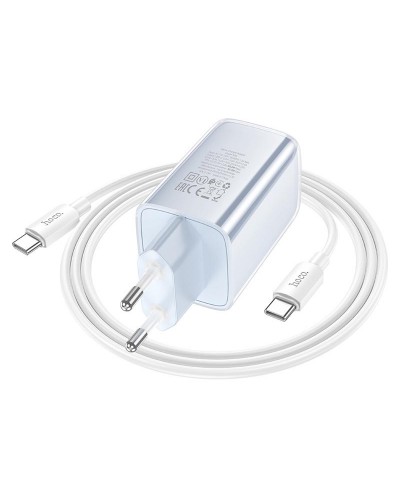 Купити МЗП Hoco N48 Glorious PD65W (1USB-C) + кабель Type-C to Type-C