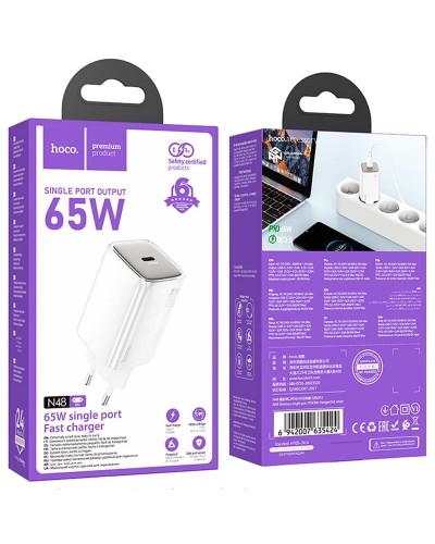 Купити МЗП Hoco N48 Glorious PD65W (1USB-C)