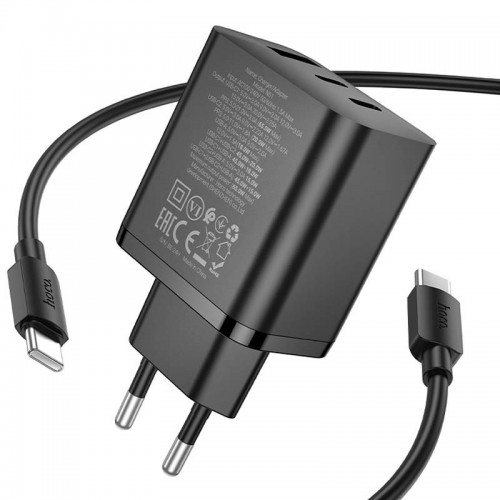 Купить СЗУ Hoco N51 Scenery PD65W (1USB-A/2C) + кабель Type-C to Type-C Купить СЗУ Hoco N51 Scenery PD65W (1USB-A/2C) + кабель Type-C to Type-C