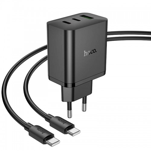Купить СЗУ Hoco N51 Scenery PD65W (1USB-A/2C) + кабель Type-C to Type-C Купить СЗУ Hoco N51 Scenery PD65W (1USB-A/2C) + кабель Type-C to Type-C