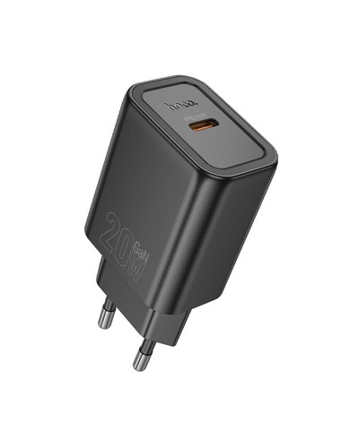 Купити МЗП Hoco N60 Gentle PD20W (1USB-C) + кабель Type-C to Lightning