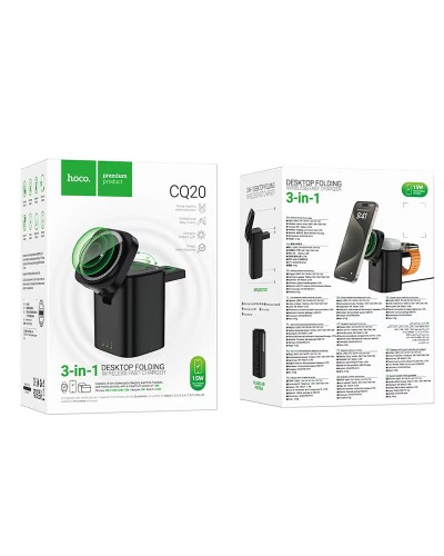 Купить БЗУ Hoco CQ20 Clever 3in1 15W