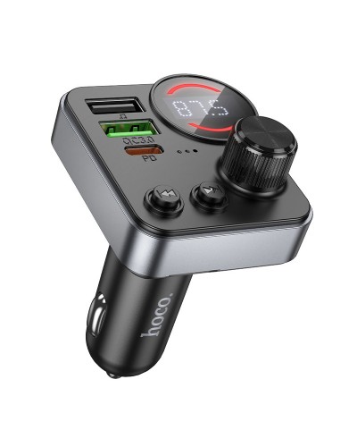 Купить АЗУ FM модулятор Hoco E86 Alegria PD30W+QC3.0 48W (2USB-A/1C)