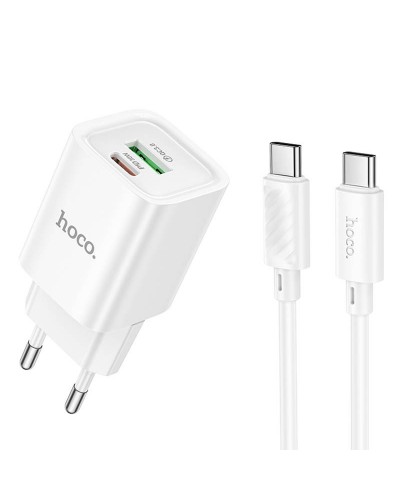 Купити МЗП Hoco C149A Charm PD30W+QC3.0 (1USB-A/1C) + кабель Type-C to Type-C