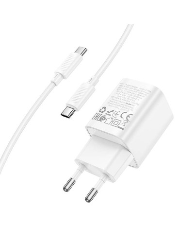 Купити МЗП Hoco C149A Charm PD30W+QC3.0 (1USB-A/1C) + кабель Type-C to Type-C