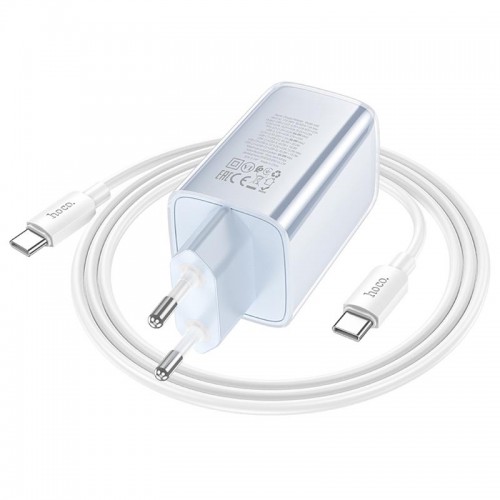 Купить СЗУ Hoco N49 Glorious PD65W (1USB-A/2C) + кабель Type-C to Type-C