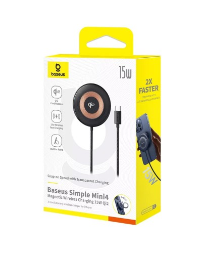 Купити БЗП Baseus Simple Mini4 Qi2 15W (P10273300121-0)