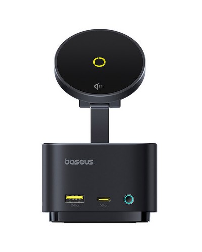 Купити БЗП+HUB Baseus MagPro Series II 7-in-1 (USB-C to HDMI 4K 60Hz+2USB-А+2C+1SD/TF) (B000729001)
