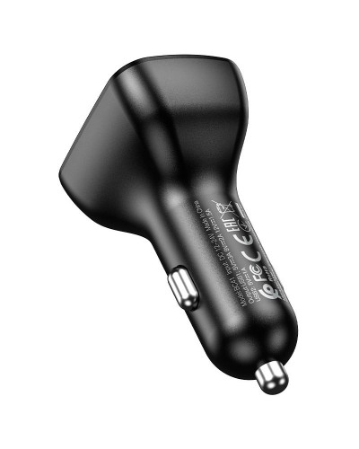 Купити АЗП FM модулятор Borofone BC41 Eminency QC3.0 (2USB-A)