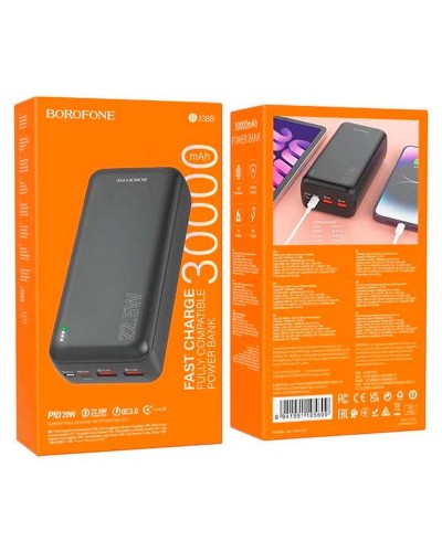 Купити Портативний ЗП Power Bank Borofone BJ38B 22.5W+PD20W 30000 mAh