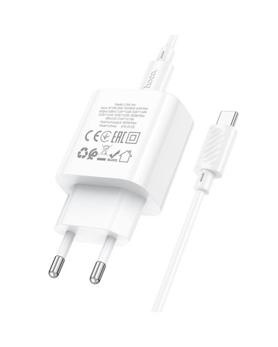 Купити Уцінка МЗП Hoco C76A Pro Majestic PD30W (1USB-C) + кабель Type-C to Type-C