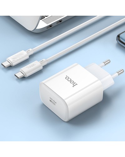 Купити Уцінка МЗП Hoco C76A Pro Majestic PD30W (1USB-C) + кабель Type-C to Type-C