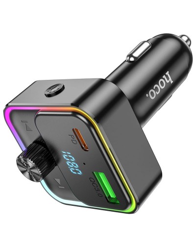 Купити АЗП FM модулятор Hoco E81 Fantasy 30W (1USB-A/1C)