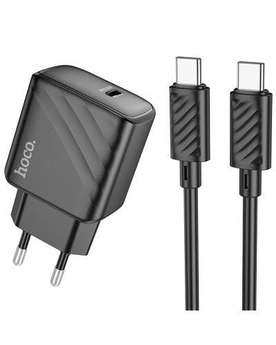 Купити МЗП Hoco CS22A Value PD30W (1USB-C) + кабель Type-C to Type-C