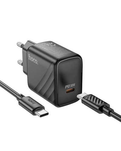 Купити МЗП Hoco CS22A Value PD30W (1USB-C) + кабель Type-C to Type-C