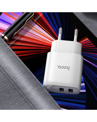 Купити МЗП Hoco C141A Smart 2.1A (2USB-A)