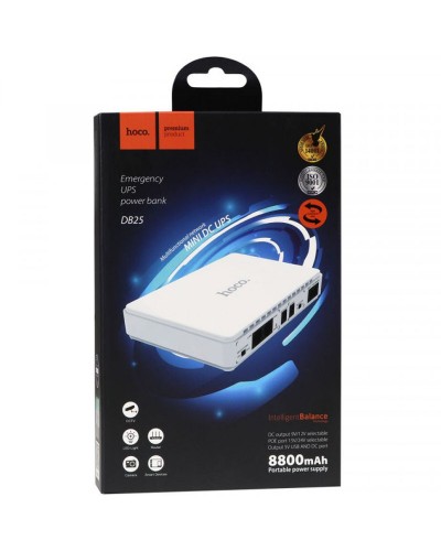 Купити Уцінка Джерело безперебійного живлення Hoco DB25 Smart Mini UPS для роутерів 5V/9V/12V 8800 mAh
