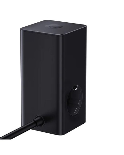Купити МЗП Baseus PowerCombo Tower PowerStrip 100W (2USB-A/2C/2Socket) (1.5m) (E00023609113-00)