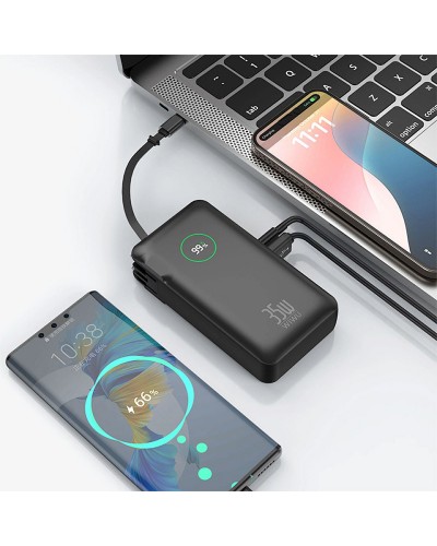 Купити Портативний ЗП Power Bank WIWU Wi-P049 PD20W with cable 10000 mAh