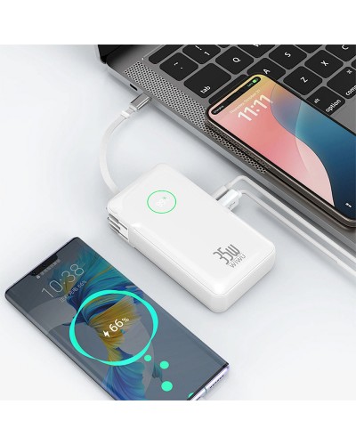 Купити Портативний ЗП Power Bank WIWU Wi-P049 PD20W with cable 10000 mAh