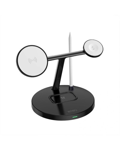 Купити БЗП WIWU Wi-W032 Magnetic 4 in 1 Cableless Charger