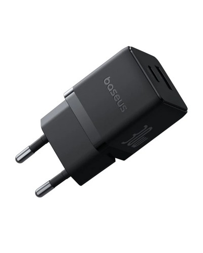 Купити МЗП Baseus Palm Fast Charger 30W (1USB-A/1C) + кабель Type-C to Type-C (P1011160A)