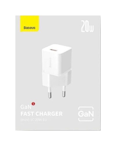 Купити МЗП Baseus GaN5 Fast Charger (mini) PD20W (1USB-C) (CCGN05010)